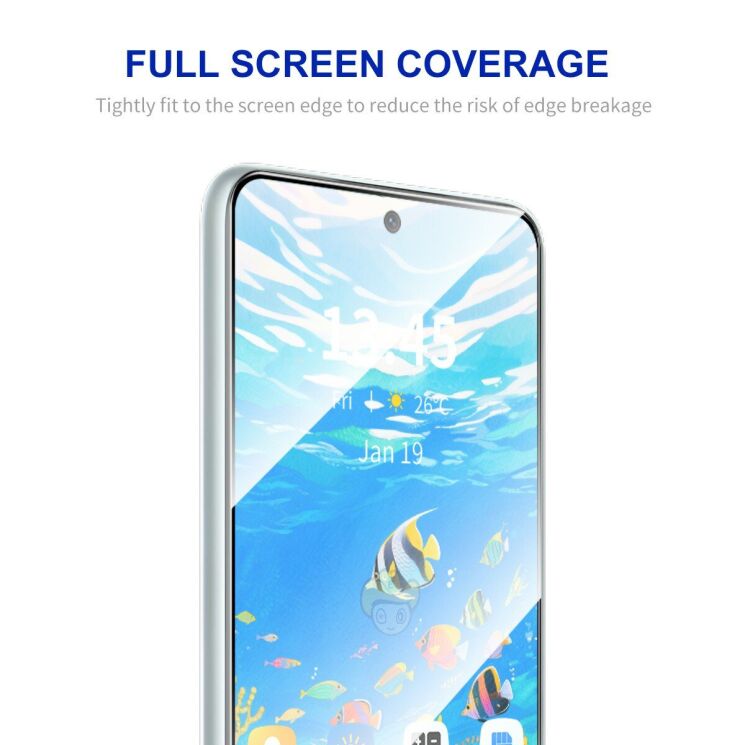 Защитное стекло ENKAY Easy Install Full Glue для OnePlus 15 - Black: фото 5 из 9