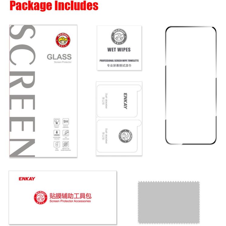 Захисне скло HAT PRINCE Full Glue Cover для Infinix Note 60 Pro - Black (409401) Захисне скло HAT PRINCE Full Glue Cover для Infinix Note 60 Pro - Black: фото 5 з 5