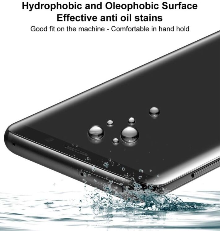 Защитное стекло IMAK 3D Curved Full Covering для Realme 13 Pro / 13 Pro Plus - Black: фото 9 из 12