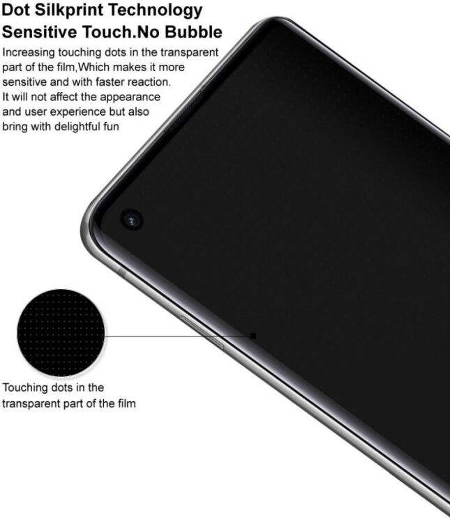 Защитное стекло IMAK 3D Curved Full Covering для Realme 13 Pro / 13 Pro Plus - Black: фото 10 из 12