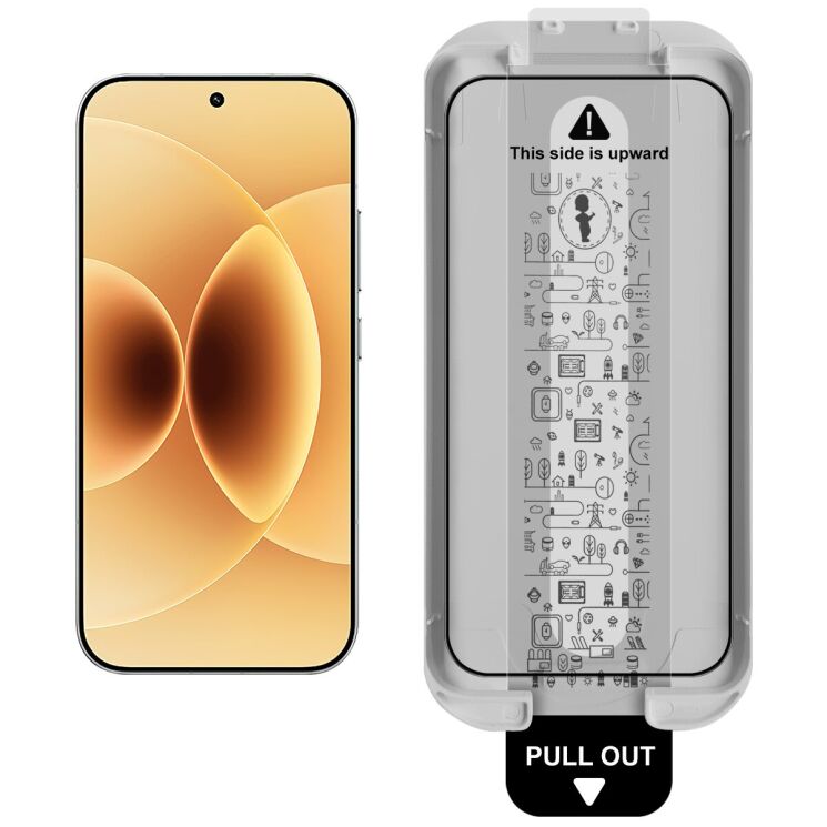 Защитное стекло IMAK Easy Install Full Glue для Xiaomi 17 / 17 Pro - Black: фото 2 из 9