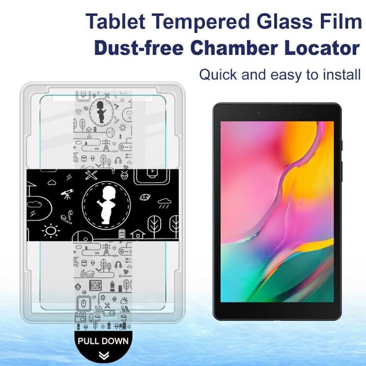 Защитное стекло IMAK H Install Glass для Samsung Galaxy Tab A 8.0 (2019): фото 3 из 9