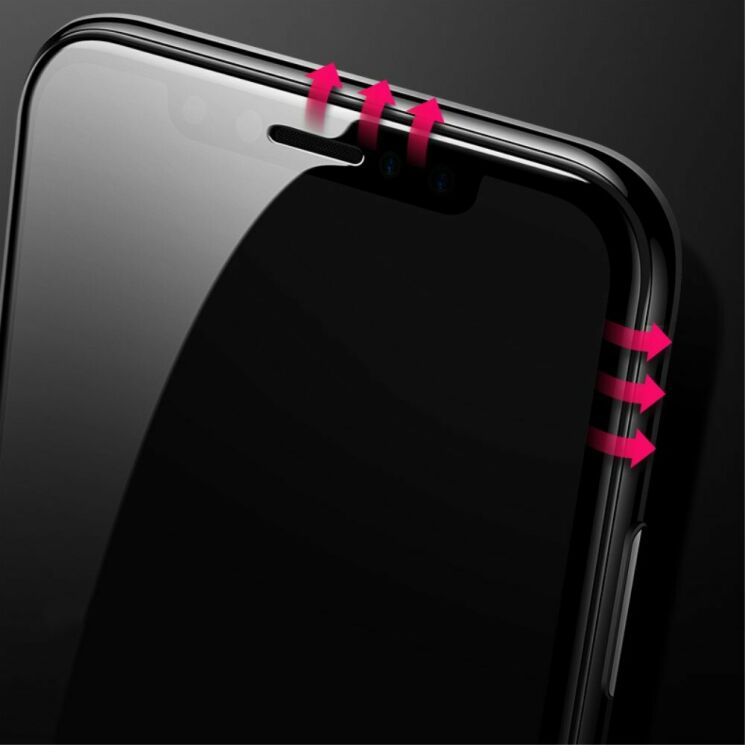 Захисне скло JOYROOM Knight Series 2.5D Full Glue для Apple iPhone 11 - Black: фото 3 з 5