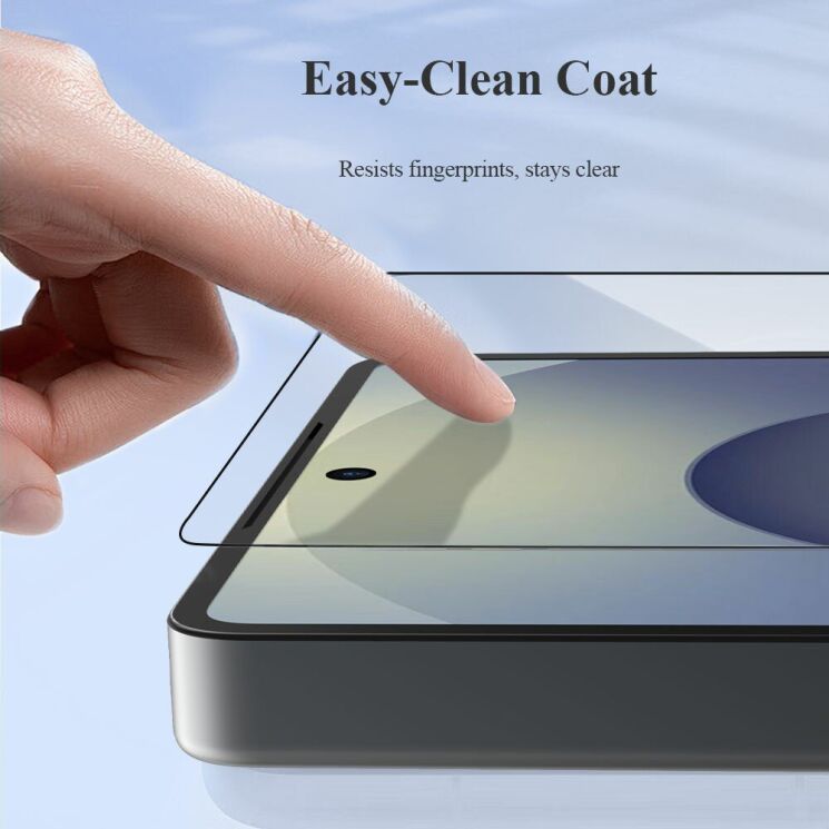 Защитное стекло LEREACH Tempered Glass Full Screen Protector для Samsung Galaxy S25 Ultra (S938) - Black (379558B) Защитное стекло LEREACH Tempered Glass Full Screen Protector для Samsung Galaxy S25 Ultra (S938) - Black: фото 7 из 11