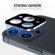 Защитное стекло на камеру Enkay Black Lens Protector для Apple iPhone 16 Pro / 16 Pro Max - Black (360522B). Фото 3 из 5