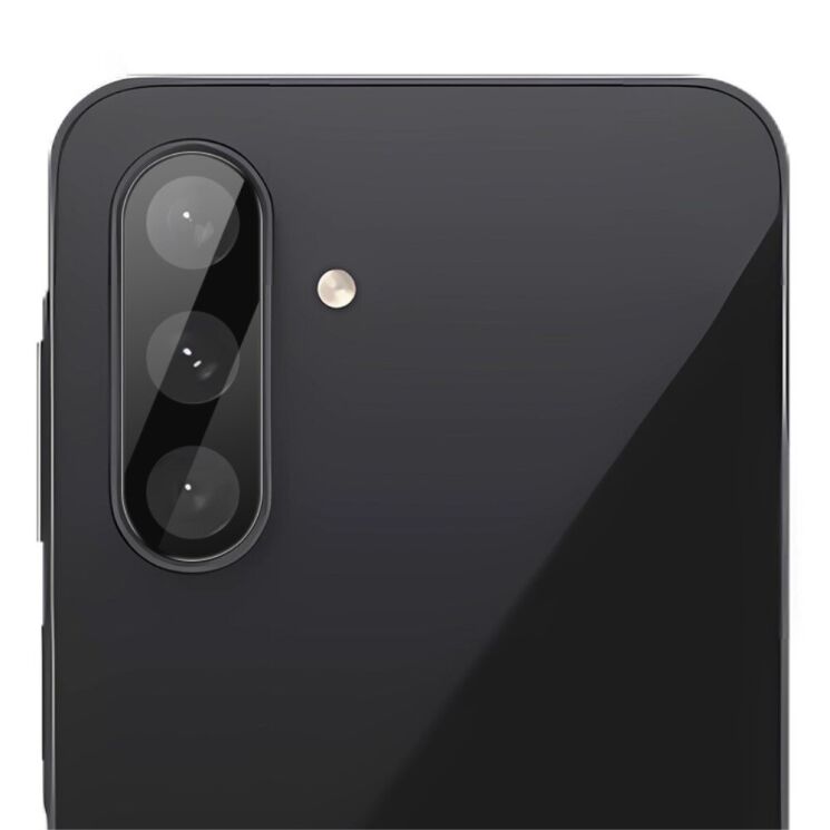 Защитное стекло на камеру IMAK Black Glass Lens для Samsung Galaxy A26 (A266) - Black: фото 2 из 8
