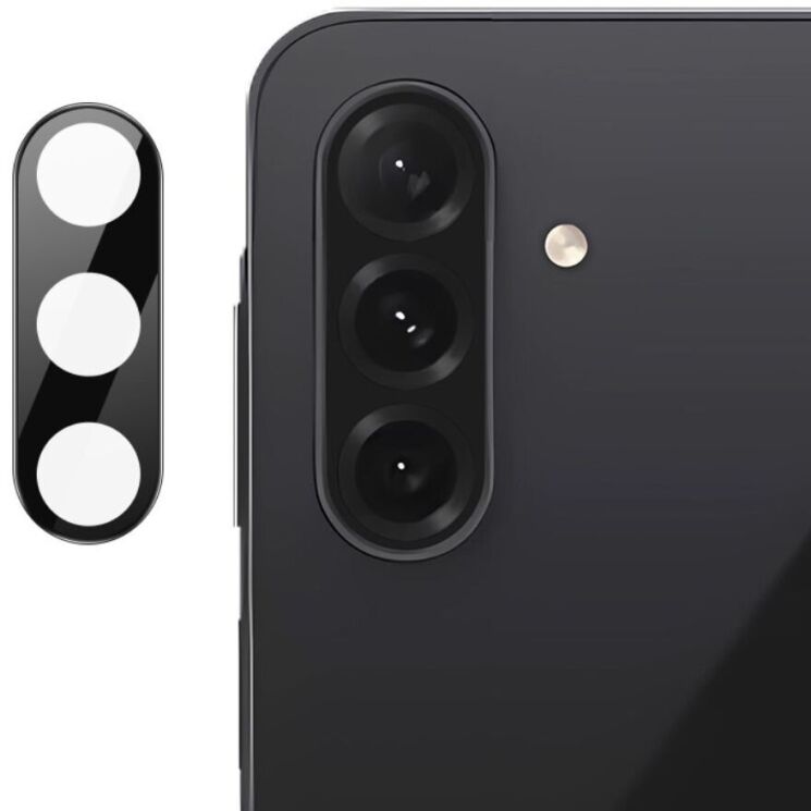 Защитное стекло на камеру IMAK Black Glass Lens для Samsung Galaxy A26 (A266) - Black: фото 1 из 8