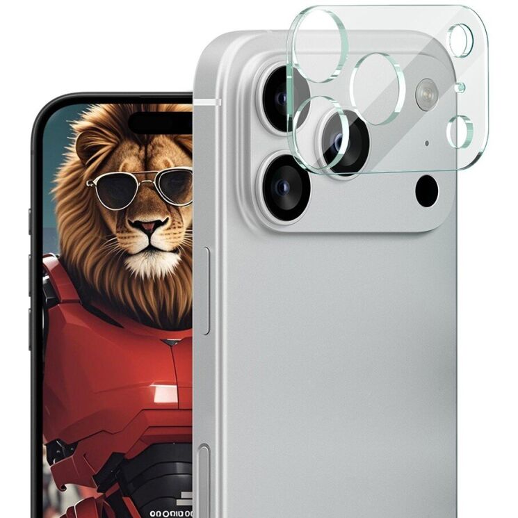 Захисне скло на камеру IMAK Integrated Lens Protector для Apple iPhone 17 Pro Max: фото 1 з 7