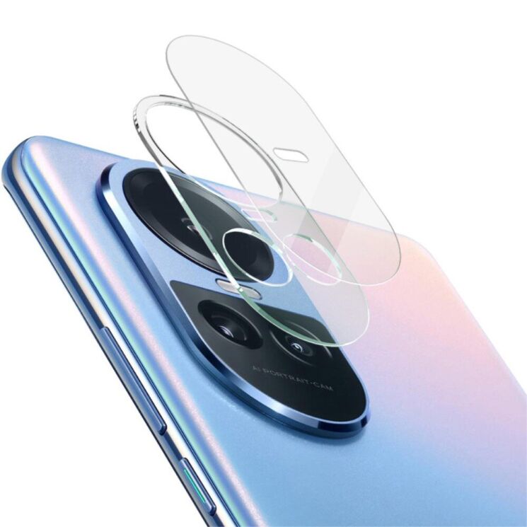 Защитное стекло на камеру IMAK Integrated Lens Protector для OPPO Reno 10 / 10 Pro: фото 2 из 10