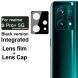 Защитное стекло на камеру IMAK Integrated Lens Protector для Realme 9 Pro+ / 9 4G - Black (300524B). Фото 6 из 14