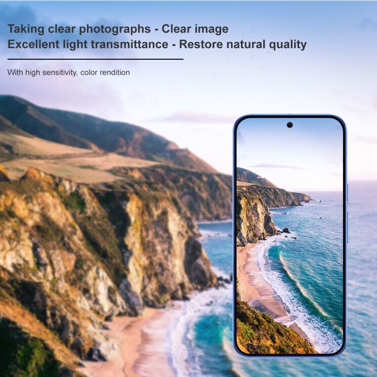 Защитное стекло на камеру IMAK Lens Protector для Google Pixel 11 Pro XL: фото 7 из 8