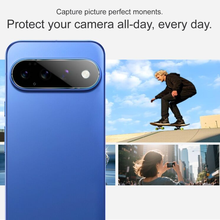 Защитное стекло на камеру IMAK Lens Protector для Google Pixel 11 Pro XL: фото 6 из 8