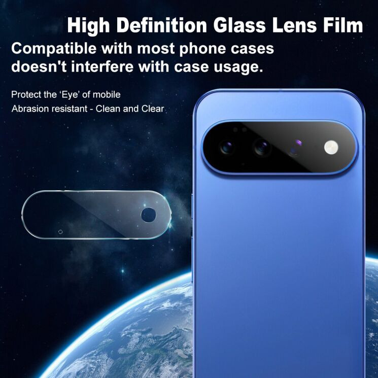 Защитное стекло на камеру IMAK Lens Protector для Google Pixel 11 Pro XL: фото 3 из 8