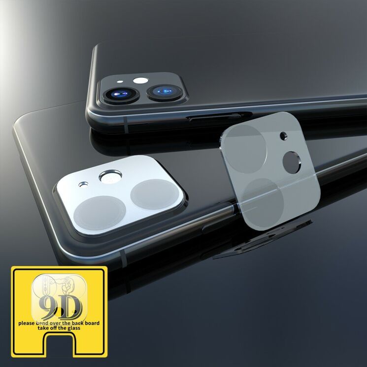 Защитное стекло на заднюю камеру Deexe Lens Protector для iPhone 11: фото 1 из 14