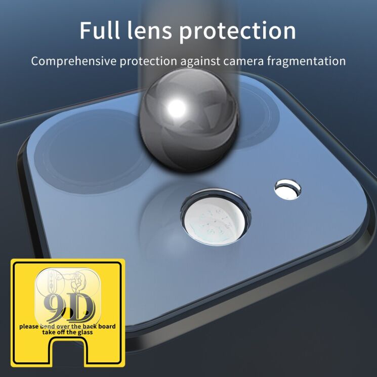 Защитное стекло на заднюю камеру Deexe Lens Protector для iPhone 11: фото 6 из 14