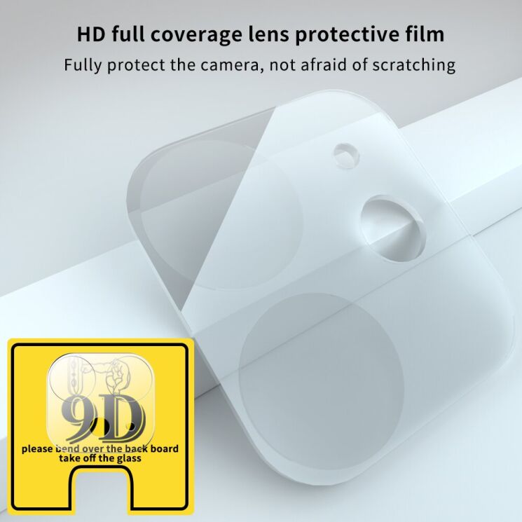 Защитное стекло на заднюю камеру Deexe Lens Protector для iPhone 11: фото 10 из 14