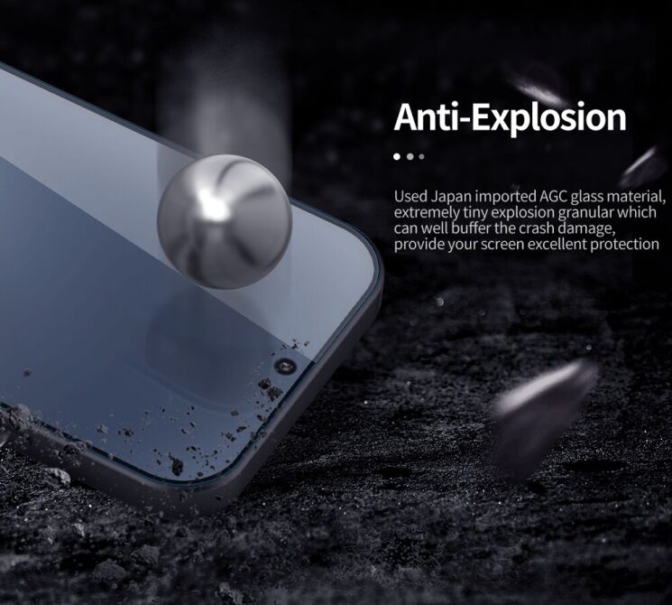 Захисне скло NILLKIN Amazing H+ Pro для Xiaomi 17 / 17 Pro: фото 9 з 19