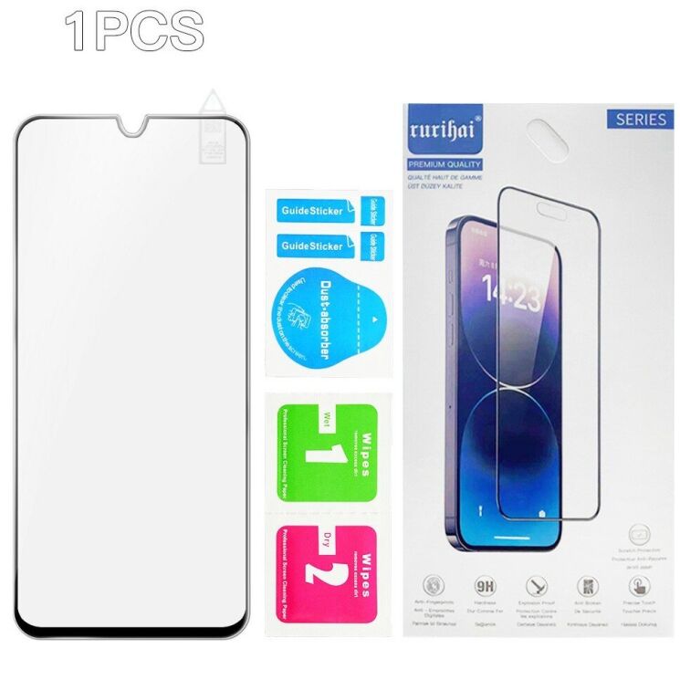 Захисне скло RURIHAI Full Glue Screen Protect для Xiaomi Redmi 15C / Poco C85: фото 7 з 7