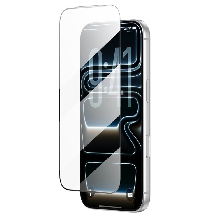 Защитное стекло ZGA 5D Full Glue для Apple iPhone 18 Pro Max - Black: фото 1 из 10