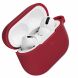 Захисний чохол 2E Pure Color Silicone (2.5mm) для Apple AirPods Pro - Cherry red (263220DR). Фото 2 з 4