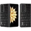 Защитный чехол ABEEL Croco Skin (FF) для Honor Magic V2 - Black (349303B)