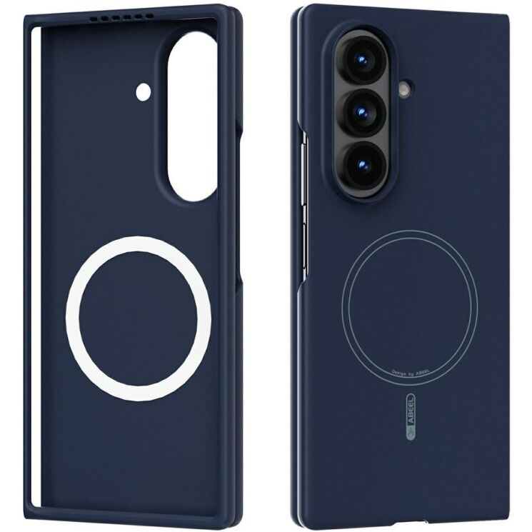 Захисний чохол ABEEL Lyra Skin with MagSafe (FF) для Samsung Galaxy Fold 8 Ultra - Dark Blue (424007DB) Захисний чохол ABEEL Lyra Skin with MagSafe (FF) для Samsung Galaxy Fold 8 Ultra - Dark Blue: фото 1 з 9