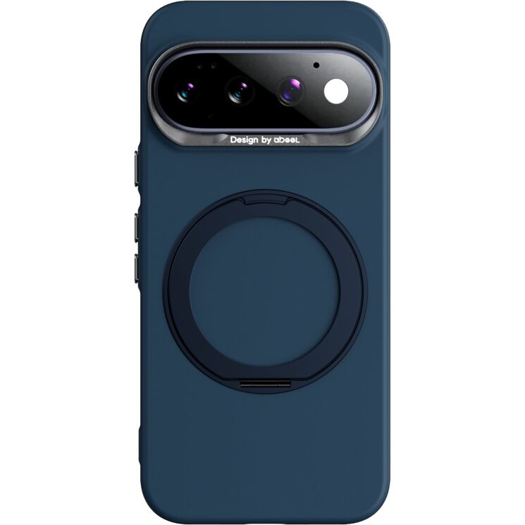 Защитный чехол ABEEL Silk Ring Magnetic для Google Pixel 11 Pro - Dark Blue: фото 1 из 7