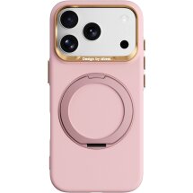 Захисний чохол ABEEL Silk Ring Magnetic для iPhone 18 Pro Max / 17 Pro Max - Light Pink: фото 1 з 7