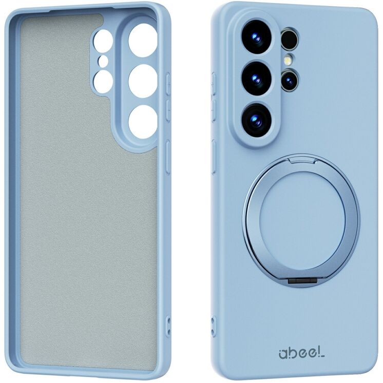 Защитный чехол ABEEL Silk Stand Magnetic для Samsung Galaxy S26 Ultra (S948) - Sky Blue (408534SL) Защитный чехол ABEEL Silk Stand Magnetic для Samsung Galaxy S26 Ultra (S948) - Sky Blue: фото 1 из 7