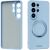 Защитный чехол ABEEL Silk Stand Magnetic для Samsung Galaxy S26 Ultra (S948) - Sky Blue: фото 1 из 7