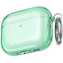 Защитный чехол AHASTYLE Crystal Case для AirPods Pro 3 - Transparent Green: фото 1 из 6