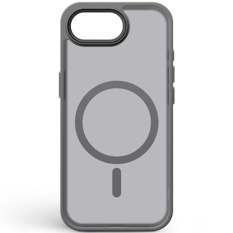 Защитный чехол ArmorStandart Uniq MagSafe для Apple iPhone 16e - Titanium Grey: фото 2 из 3
