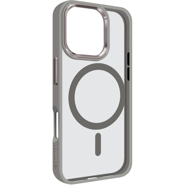Защитный чехол ArmorStandart Unit MagSafe для Apple iPhone 16 Pro - Titanium Grey: фото 1 из 2