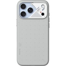 Захисний чохол AULUMU Particle Vegan Leather Case для iPhone 18 Pro Max / 17 Pro Max - Grey: фото 1 з 10