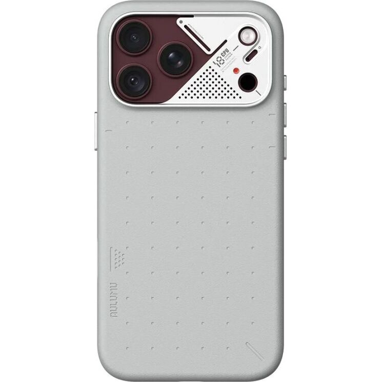 Захисний чохол AULUMU Particle Vegan Leather Case для iPhone 18 Pro Max / 17 Pro Max - Grey (423921H) Захисний чохол AULUMU Particle Vegan Leather Case для iPhone 18 Pro Max / 17 Pro Max - Grey: фото 4 з 10