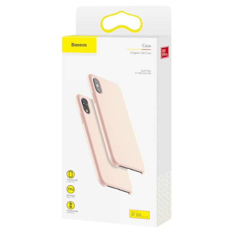 Захисний чохол BASEUS Original LSR Series для Apple iPhone XR - Pink: фото 8 з 19