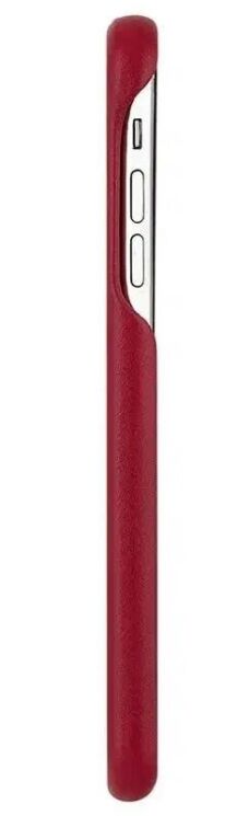 Захисний чохол Case-Mate Barely There Leather для Apple iPhone XS Max (CM037860) - Red: фото 3 з 12