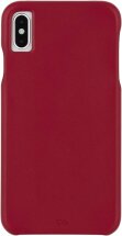 Захисний чохол Case-Mate Barely There Leather для Apple iPhone XS Max (CM037860) - Red: фото 1 з 12