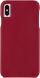 Захисний чохол Case-Mate Barely There Leather для Apple iPhone XS Max (CM037860) - Red (208883R). Фото 1 з 12