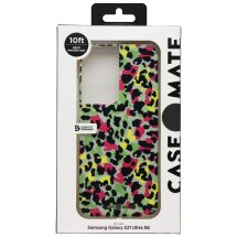 Защитный чехол Case-Mate Tough Prints для Samsung Galaxy S21 Ultra (G998) CM046218 - Neon Cheetah: фото 1 из 1