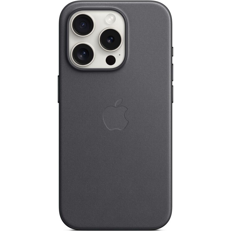 Защитный чехол Copiex FineWoven with MagSafe для Apple iPhone 15 Pro - Black: фото 3 из 5