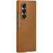 Защитный чехол Copiex Leather Cover (FF) для Samsung Galaxy Fold 6 - Brown (357659Z). Фото 4 из 6