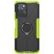 Защитный чехол Deexe Armor Bear для Infinix Note 10 Pro (X695C) - Green (299419G). Фото 2 из 6