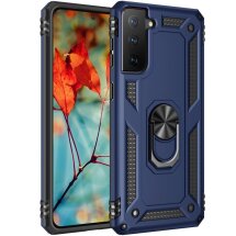Захисний чохол Deexe Armor Case для Samsung Galaxy S21 (G991) - Blue: фото 1 з 5