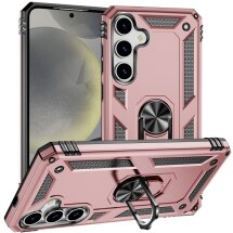 Защитный чехол Deexe Armor Case для Samsung Galaxy S25 (S931) - Rose Gold: фото 1 из 7