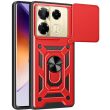 Защитный чехол Deexe Armor Shield для Infinix Note 40 Pro - Red (352022R)