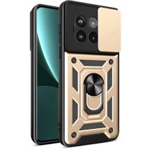 Защитный чехол Deexe Armor Shield для OnePlus 13R / Ace 5 / Ace 5 Pro - Gold: фото 1 из 9