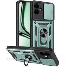 Захисний чохол Deexe Armor Shield для Samsung Galaxy A07 (A075) - Green: фото 1 з 10