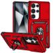 Защитный чехол Deexe Armor Shield для Samsung Galaxy S25 Ultra (S938) - Red (372209R). Фото 1 из 9