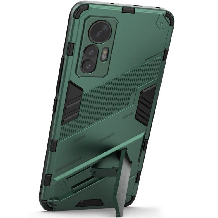 Защитный чехол Deexe Bibercas для Xiaomi 12 Lite - Green: фото 3 из 9